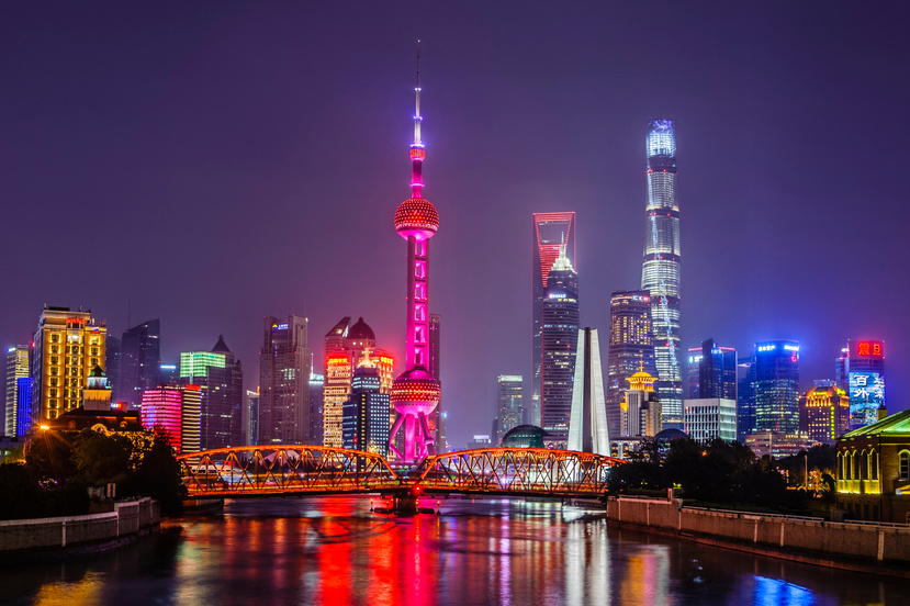 中国上海浦东夜景